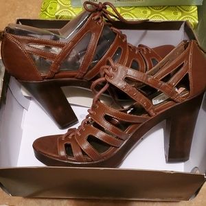 Brown shoes